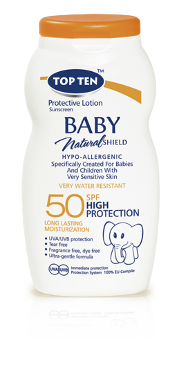 TOP TEN BABYS Sunscreen Lotion SPF 50