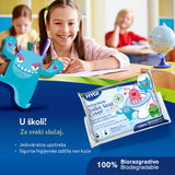 PAPIRNATA POKRIVKA ZA DASKU JAVNOG TOALETA NAMENJENA DECI