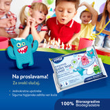 PAPIRNATA POKRIVKA ZA DASKU JAVNOG TOALETA NAMENJENA DECI