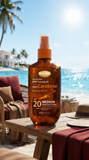 TOP TEN Tanning Dry Oil with CAROTENE SPF 20
