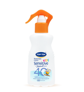 TOP TEN KIDS SENSITIVE Sunscreen Lotion Spray SPF 40