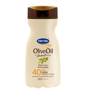 TOP TEN OLIVE OIL Sunscreen Lotion SPF 40