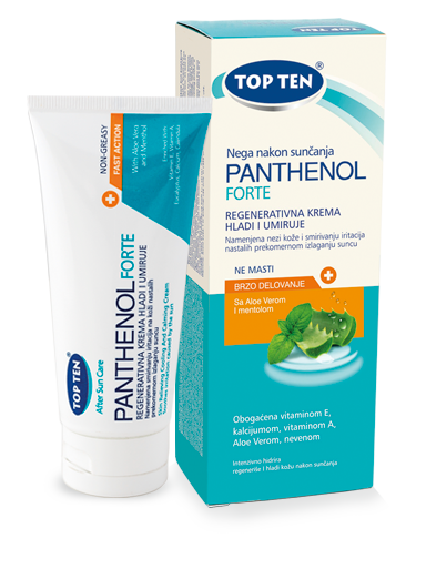 TOP TEN PANTHENOL FORTE After Sun Cream