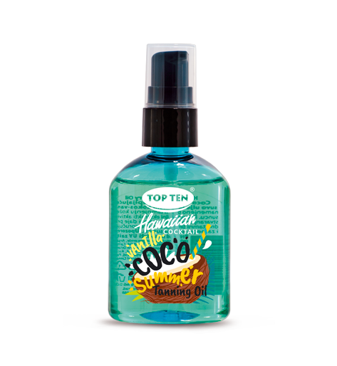 TOP TEN Hawaiian Cocktail Tanning Oil Coco Vanilla