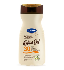 TOP TEN OLIVE OIL Sunscreen Lotion SPF 30