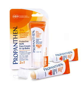TOP TEN PROPANTHEN SUN Protection Face Cream SPF40 & Lip Balm SPF20